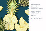 Ripe pineapple - pattern, a Pattern Graphic by Yummy (Thumbnail 2 of 7)