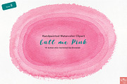 Watercolor background Call me Pink, a Texture Graphic by LittleAcornGraphics (Thumbnail 10 of 13)