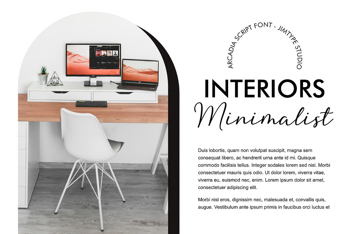 Arcadia - Business Branding Script, a Script Font by Jimtype Studio (Photo 2 of 9)