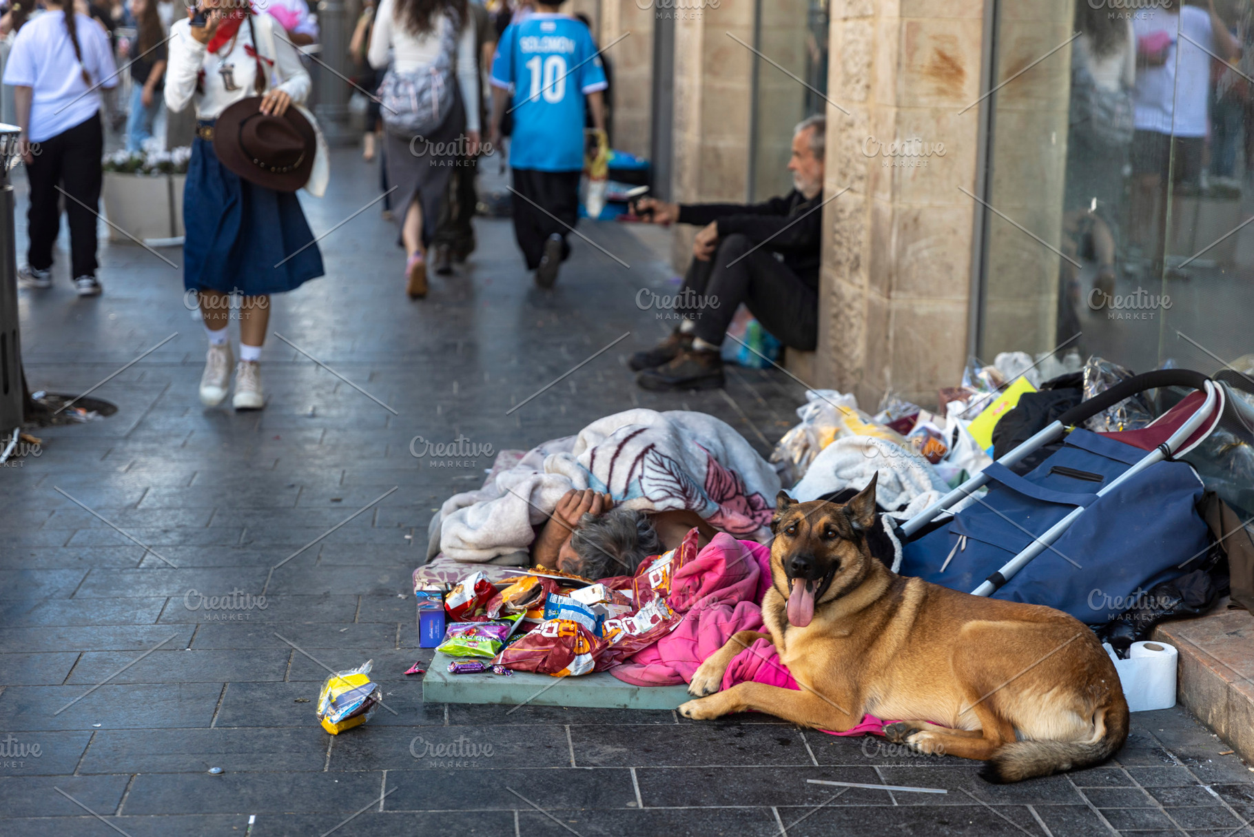 Jerusalem, Israel, a Person Photo by Imaginarium