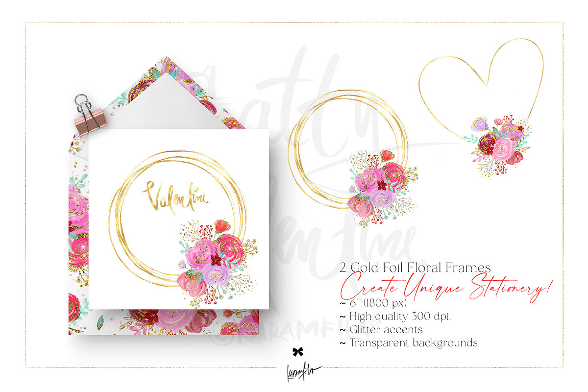 Valentine Cats Glitter Clipart PNG, an Animal Illustration by KaramfilaS (Photo 9 of 14)