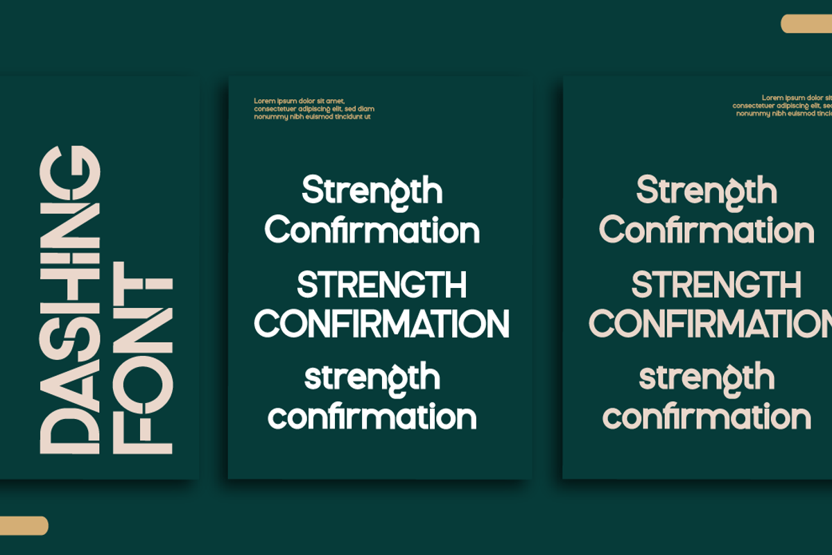 Dashing, a Sans Serif Font by twinstd (Photo 4 of 11)