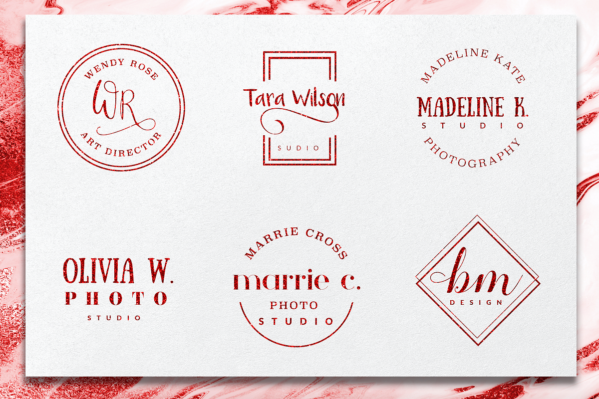 Ichic Premade Logo Templates Pack, a Branding & Logo Template by IsikChic (Photo 17 of 23)