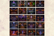 100 Halloween RPG Backdrops, a Seasonal Illustration by ThatsDesignArt (Thumbnail 14 of 19)