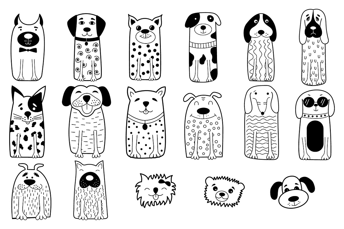 Hand drawn big bundle with animals, an Animal Illustration by Alona Savchuk (Photo 16 of 21)
