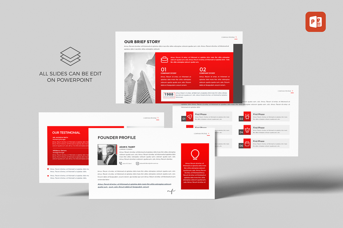 A5 Company Profile, Canva, Docx, PPT, a Brochure Template by Template Zone (Photo 11 of 12)