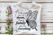 Mother's Day Gift Mama Sublimation, a Seasonal Illustration by Sublimation Artist (Thumbnail 3 of 9)