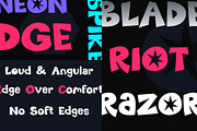Hey Starla – Funky Display Font, a Sans Serif Font by Mockmenot (Thumbnail 4 of 7)
