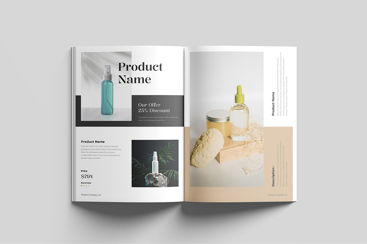 Product Catalog Brochure Template, a Brochure Template by Cleffon_Graphic_Studio (Photo 8 of 11)