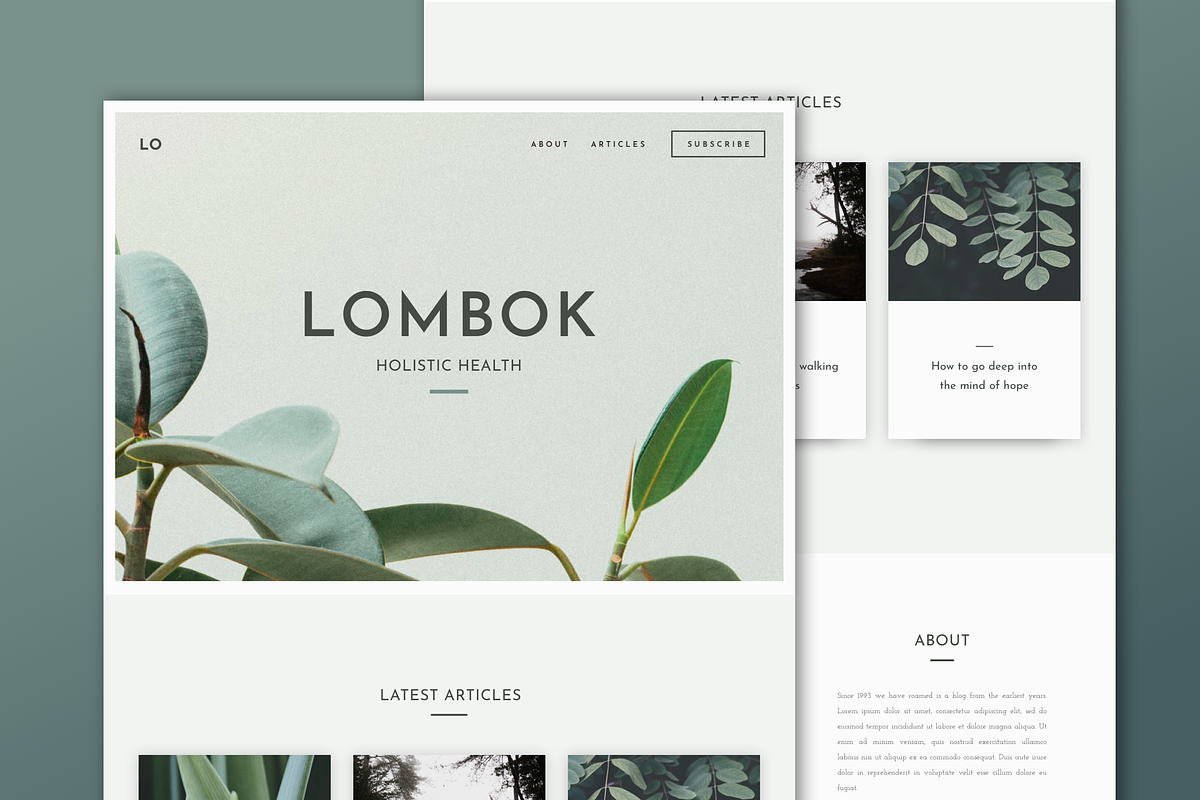 UI Kit - Lombok, an UI Kit Template by Delightful Design (Photo 7 of 8)