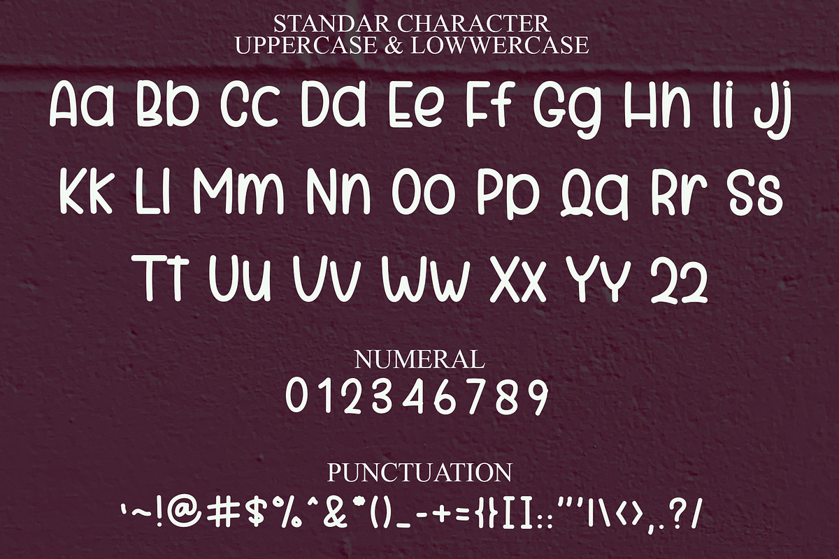 Birthday Planner, a Handwritten Font by InermediaSTUDIO (Photo 5 of 8)