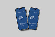 iPhone 16 Pro Max Mockup, an iPhone Mockup by Graphiculon (Thumbnail 3 of 11)