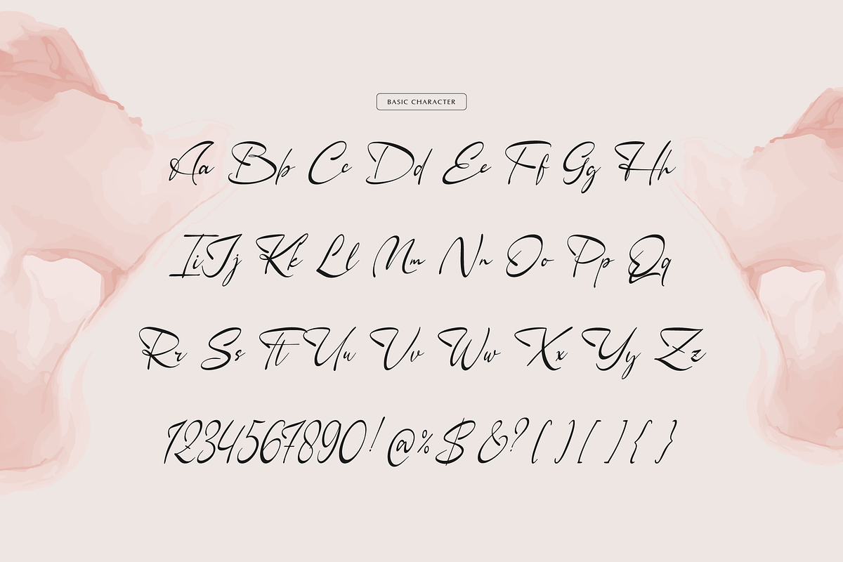 Chaerty Mellorind Handwritten Script, a Script Font by gracetype_studio (Photo 10 of 12)