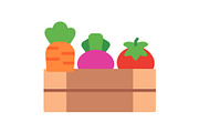 Vegetable Flat Icon, a Duotone Icon by Pexelpy (Thumbnail 1 of 2)