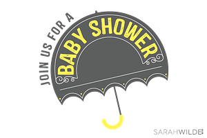 Baby Shower Umbrella