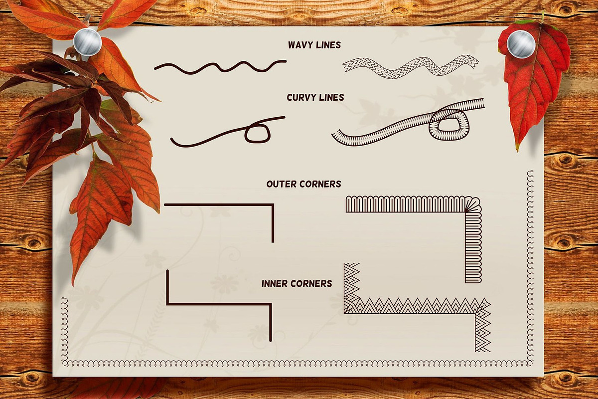30 Vector Pattern Brushes, a Brush Add-On by Ira_Lacrimosa (Photo 3 of 6)