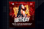 Birthday Party Flyer Template, a Templates & Theme by MithilaCreation (Thumbnail 2 of 5)