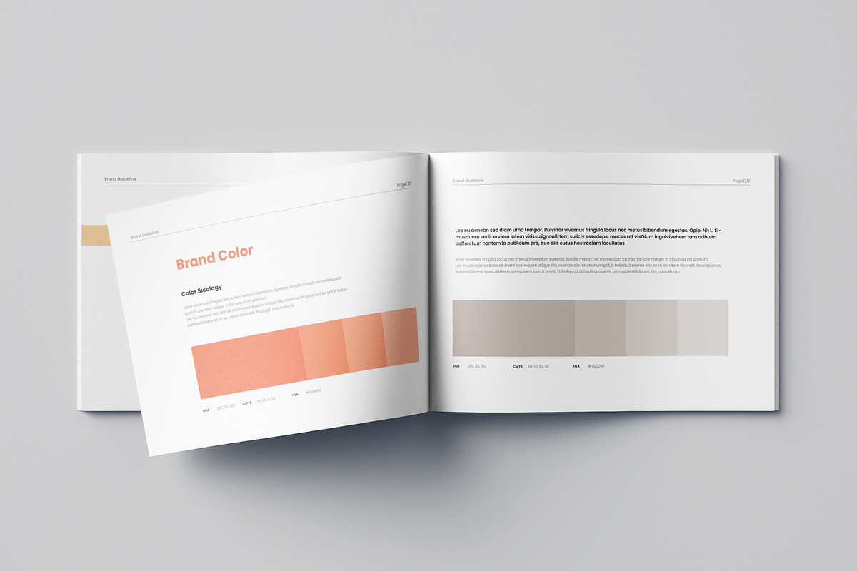 Brand Guidelines Template preview 4