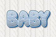 Soft Wool Pattern Text Effect, a Layer Style Add-On by studiogstock (Thumbnail 1 of 2)