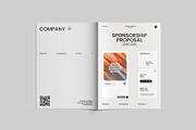 Minimalist Sponsorship Proposal, a Brochure Template by fakhroo (Thumbnail 6 of 9)