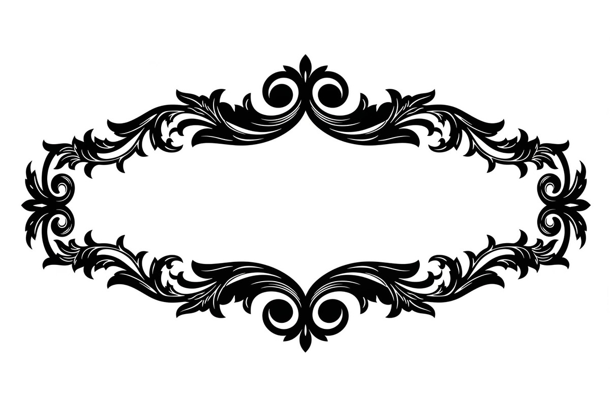 Vintage Ornament Frame Vector Bundle, an Illustration by Creativeshirt (Photo 9 of 51)