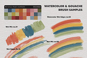 Procreate Watercolor&Gouache Brushes, a Brush Add-On by Mockup Art Atelier (Thumbnail 5 of 10)