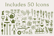 Gardening Vector Graphics, an Object Graphic by Sydney Paige (Thumbnail 2 of 5)
