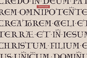 Carolingian Majuscule medieval font, a Serif Font by kaer_shop (Thumbnail 4 of 11)