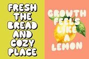 Dough Nougat, a Sans Serif Font by Modikstype (Thumbnail 7 of 8)