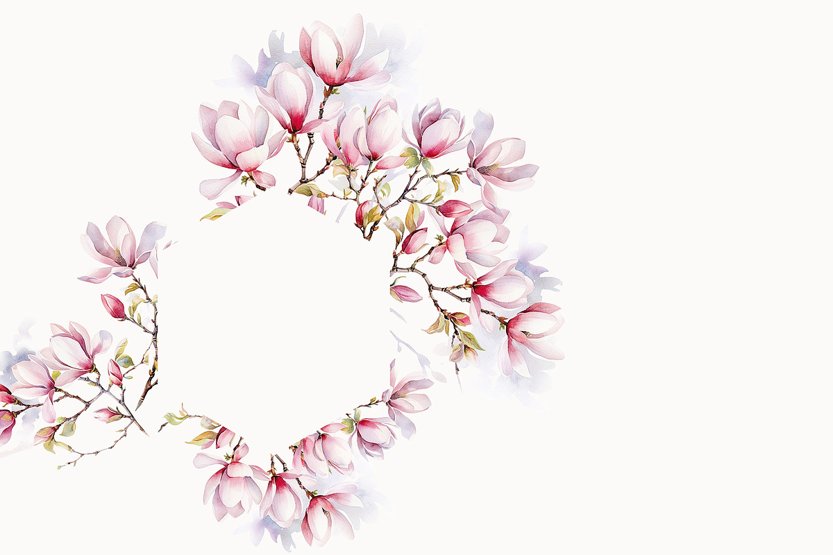 Watercolor Floral Bundle (45 in 1), a Decorative Illustration by Lana Elanor (Photo 118 of 180)