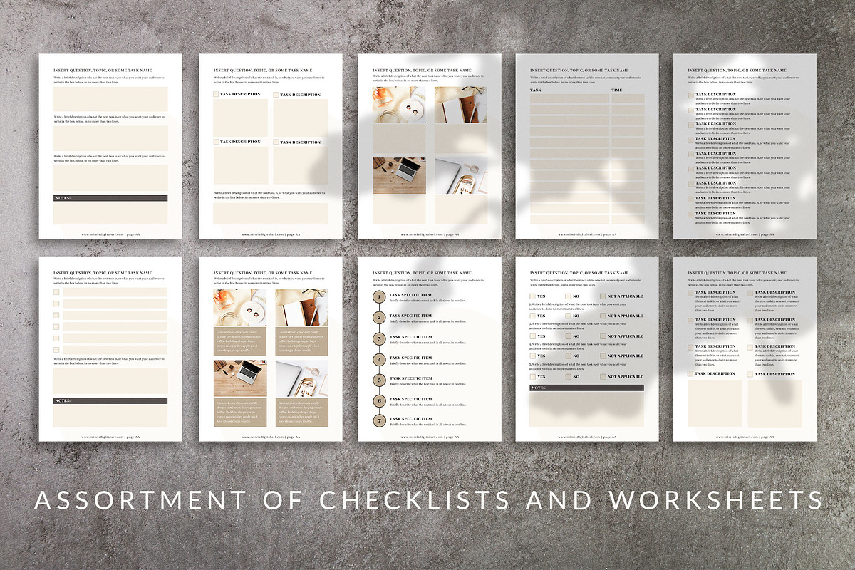 Workbook Canva Template | Mink, a Magazine Template by Studio Sugoi (Photo 7 of 10)