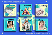 Canva Instagram Template Beauty Shop, a Social Media Template by Vectorheroes (Thumbnail 3 of 7)