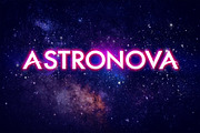 Astronova, a Sans Serif Font by ORCA Creative Store (Thumbnail 1 of 7)