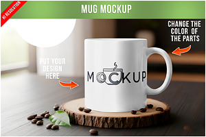 Mug Mockup PSD, a Product Mockup by Bruno's Shop