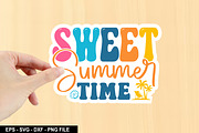 Summer Sticker SVG Bundle, an Illustration by crative8112 (Thumbnail 11 of 11)