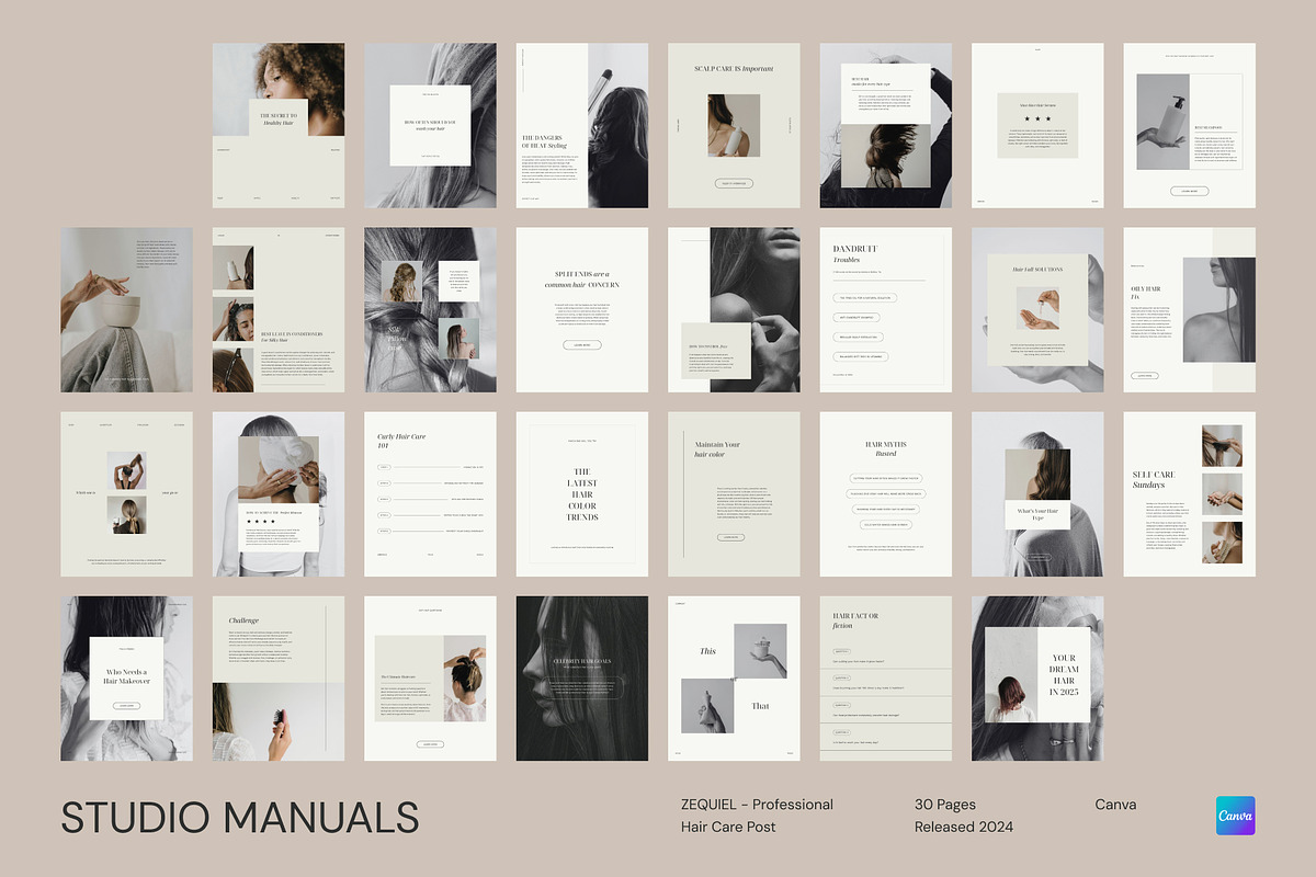 ZEQUIEL - Professional Hair Care, a Social Media Template by Studio Manuals (Photo 8 of 8)