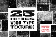Hi-Res Wood Type Textures, a Texture Graphic by Wood Type Revival (Thumbnail 1 of 2)