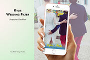 Kylie Wedding Geofilter, a Social Media Template by Uno Bello Design Studio (Thumbnail 1 of 3)