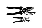50 Professional Garden Shears Vector, an Illustration by hafijul (Thumbnail 34 of 51)