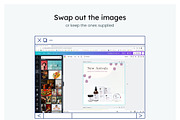 Wellness Instagram Feed Canva, a Social Media Template by Cultive Creative (Thumbnail 7 of 13)