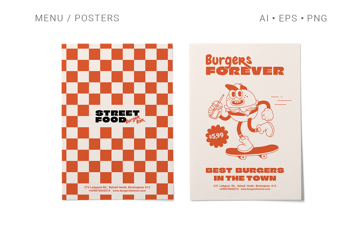Super Burger Collection, a Background Graphic by Martyshova (Photo 14 of 22)