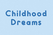 Fluffy - Cloud Typeface, a Font by HipFonts (Thumbnail 6 of 6)
