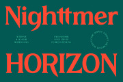 Nighttmer Horizon Bold Gothic, a Blackletter Font by AmorfaType (Thumbnail 1 of 10)