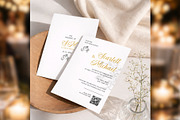 Luxury QR Invite CanvaTemplate bd004, an Invitation Template by TyphoonStudio (Thumbnail 4 of 8)
