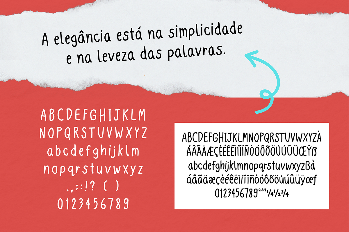 Aniu Skinny Girl  Handwritten Font, a Handwritten Font by aniunova (Photo 4 of 7)