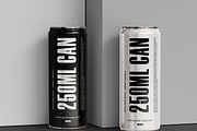 250ml Can Mockup, a Cups & Container Mockup by Brand Earth (Thumbnail 3 of 4)