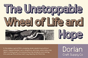 Dorlan 3D, a Sans Serif Font by Craft Supply Co. (Thumbnail 6 of 8)