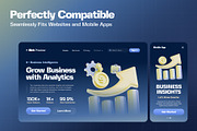 Marketing Business Corporate 3D Pack, an Object 3D Model by Haps Space (Thumbnail 3 of 4)