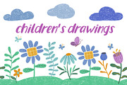 children's drawings, a Decorative Illustration by made by Tanya (Thumbnail 1 of 6)