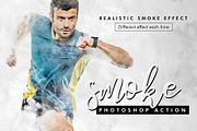 Smoke Photoshop Action, an Action Add-On by Mint Actions (Thumbnail 1 of 6)